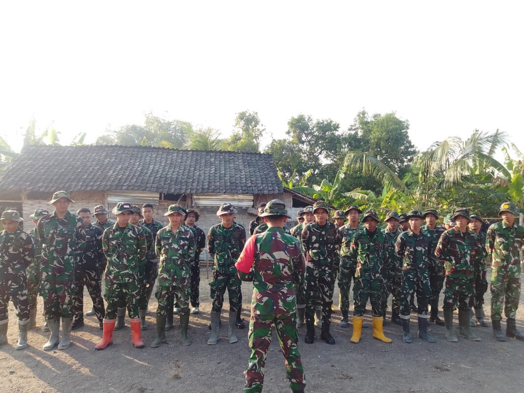 Pengarahan Dan Persiapan Satgas TMMD Kodim 0813/Bojonegoro Sebelum Bertugas