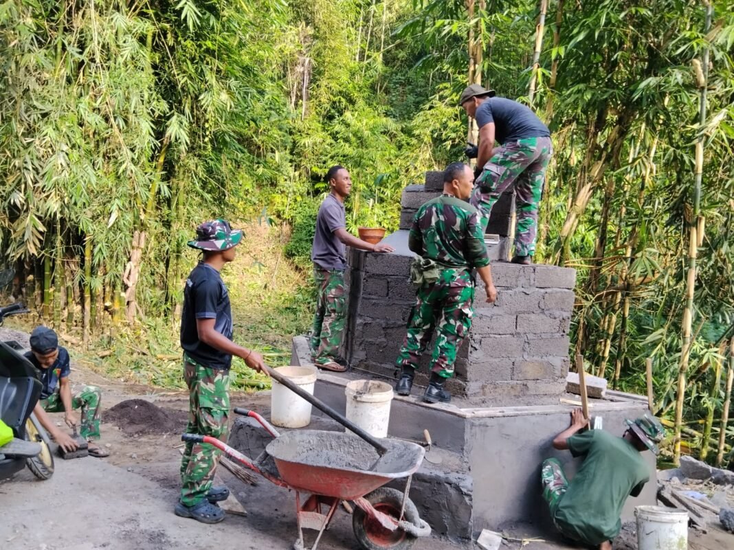 Tugu TMMD Ke-129: Simbol Kemanunggalan TNI dan Masyarakat pada Program Pembangunan