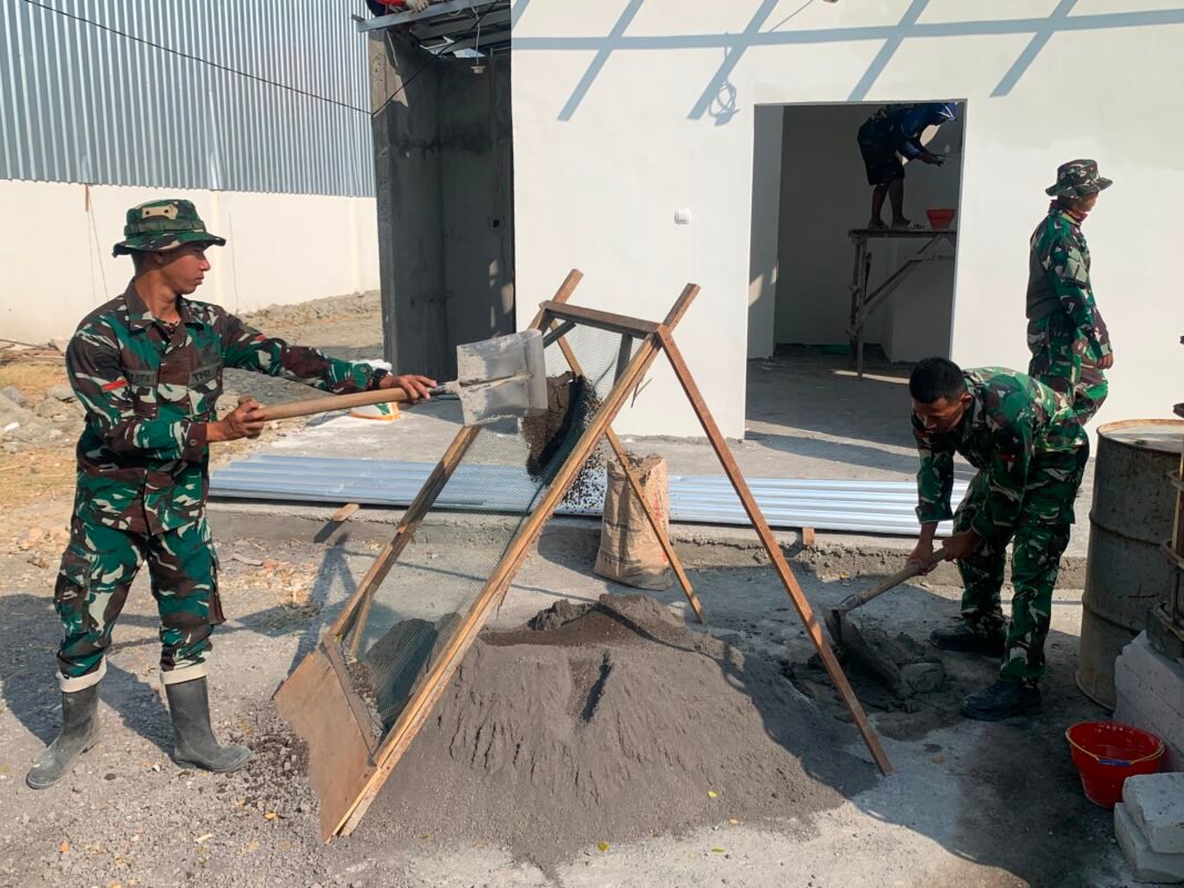 TMMD Ke-129 Mewujudkan Musala dan Toilet bagi Warga Sembung