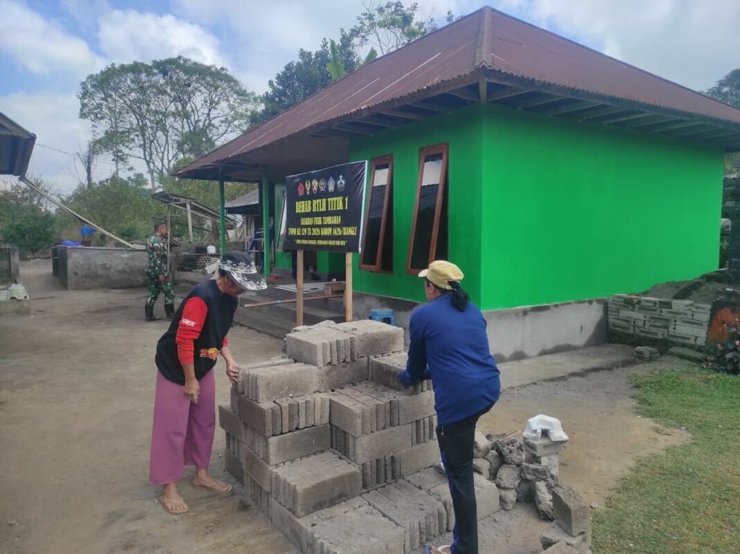 TMMD Ke-129 Hadirkan Perubahan pada Rumah I Wayan Pasta