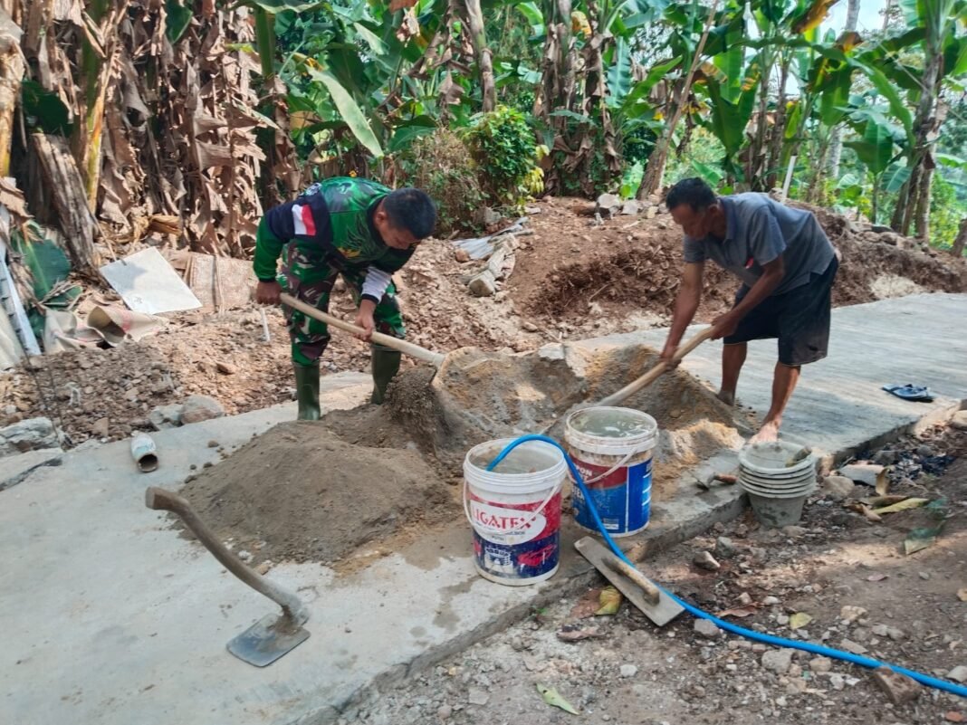 TMMD Ke-129: Jalan Rabat Beton Perkuat Komunitas Pinang Jaya