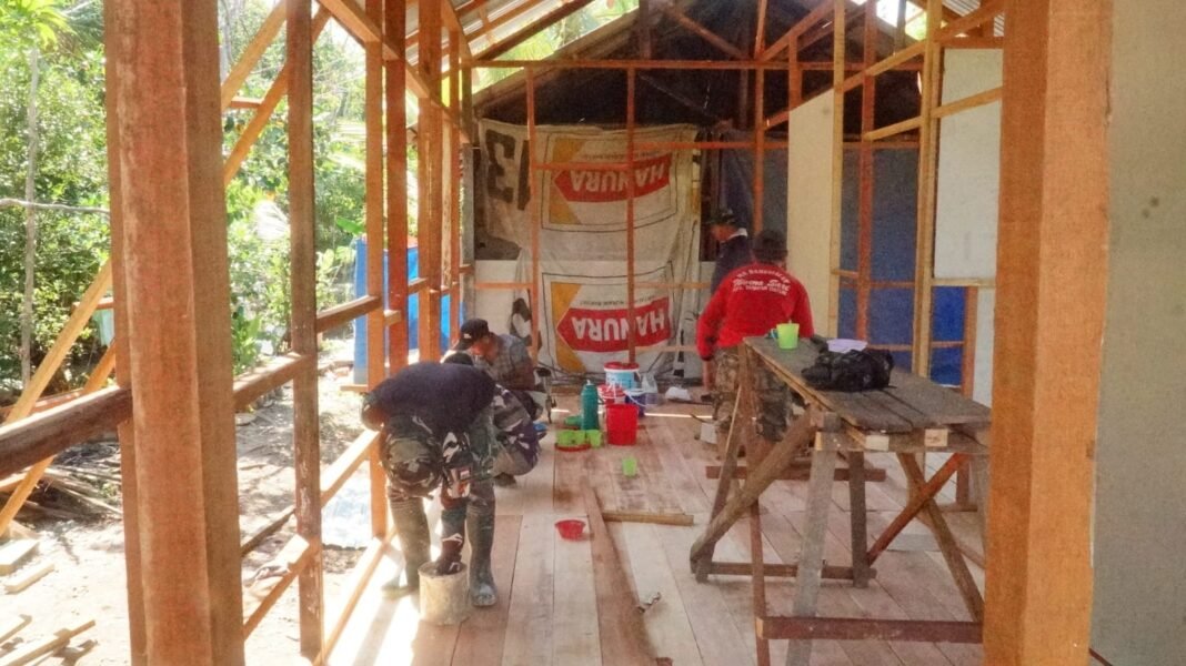 TMMD dan Komitmen Masyarakat dalam Membangun Rumah