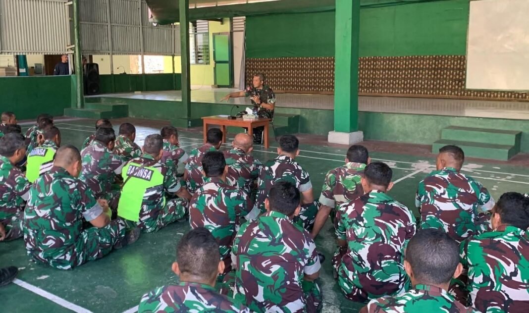 Pastikan Keselamatan Anggota, Dandim TTU Tekankan Kedisiplinan Berlalu Lintas