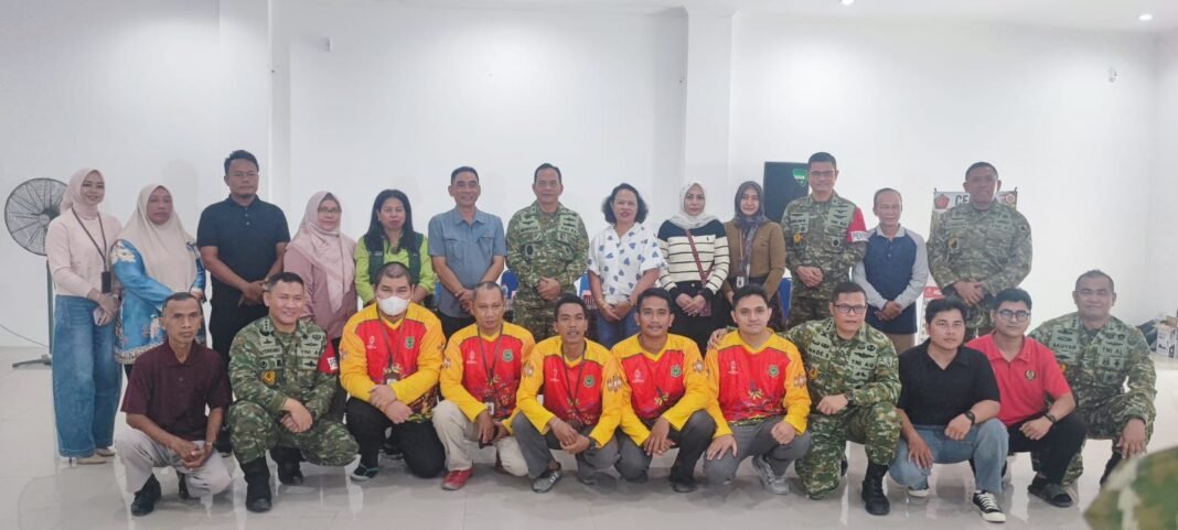 TNI Ajak Warga Pulang Pisau Tinggalkan Praktik Bakar Lahan Melalui Penyuluhan Sesko TNI