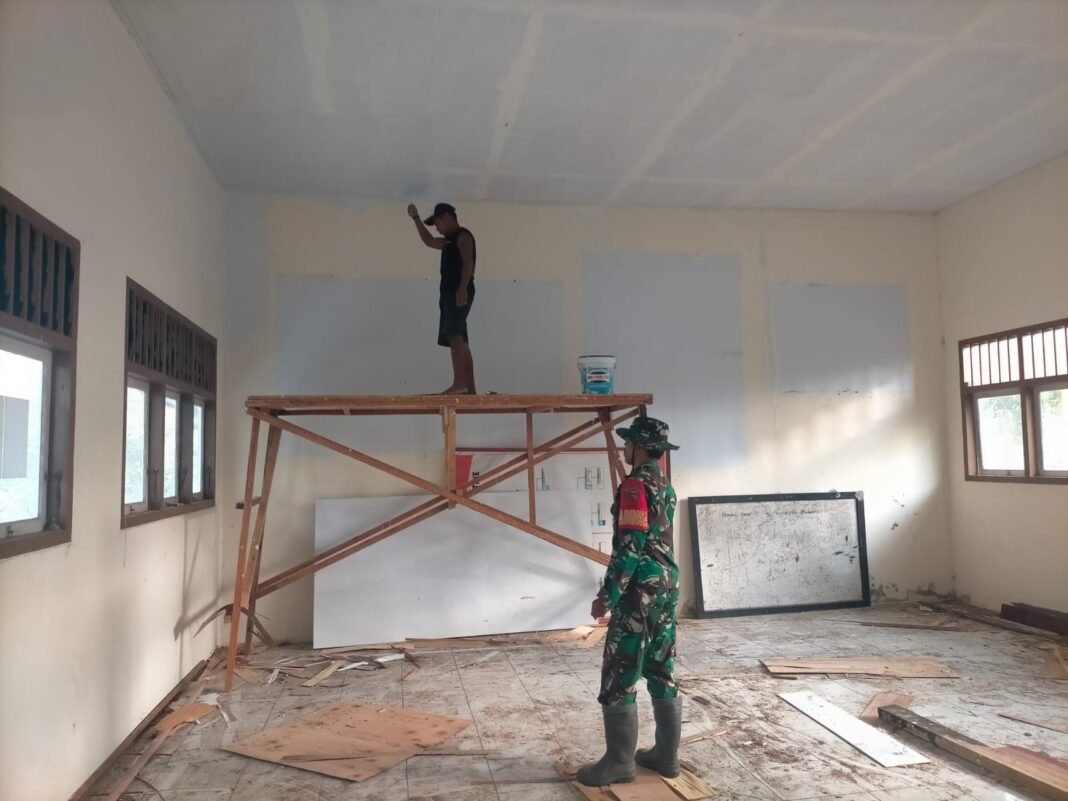 Revitalisasi SMKS Pertanian di Desa Pacao: Langkah Nyata TNI Mendukung Pendidikan