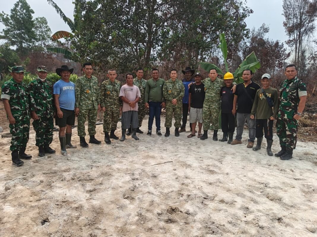 Sosialisasi Karhutla di Baamang Barat: Upaya TNI Tingkatkan Kewaspadaan Masyarakat