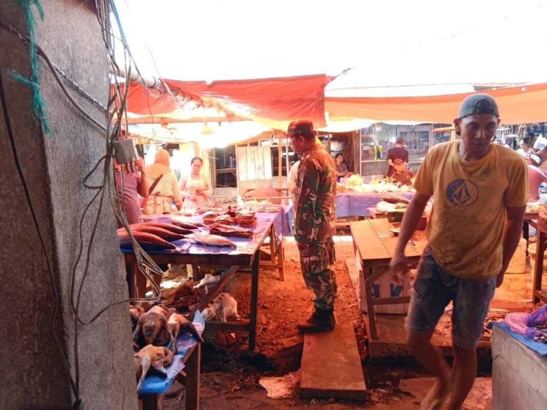 Monitoring Pasar Amparita, Pelda Japar Pastikan Ketersediaan Sembako Terkendali