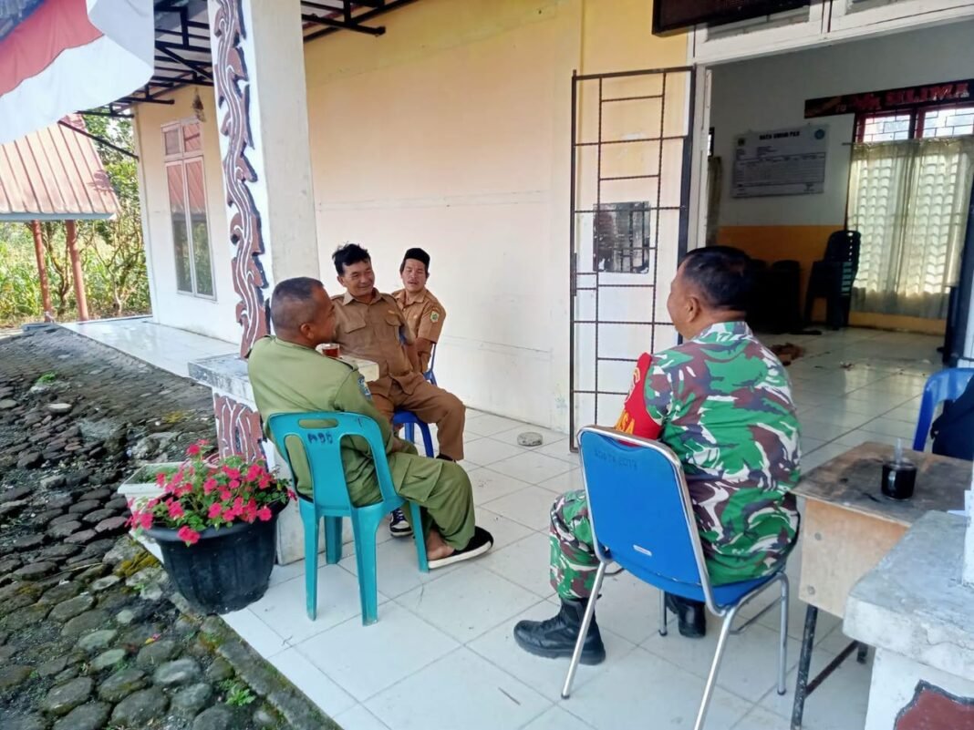 Kolaborasi Babinsa dan Perangkat Desa Dalam Keamanan Wilayah