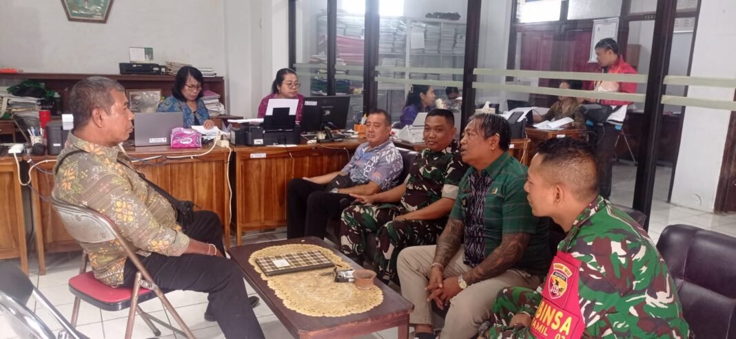 Koptu Nengah Adnyana Resmi Emban Amanah Sebagai Babinsa Baru Desa Sampalan Tengah