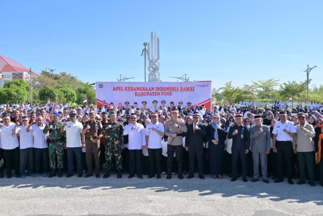 Deklarasi Kebangsaan di Sigli: Upaya Kolektif Warga Pidie Merawat Harmoni dan Kedamaian