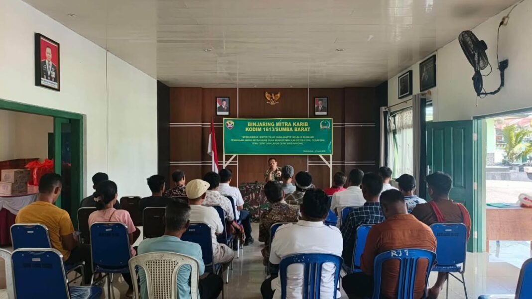 Danramil 01/Loli: Mitra Karib Adalah Kunci Efektivitas Pembinaan Teritorial di Sumba