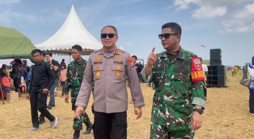 Solidaritas Tanpa Batas: Dandim dan Kapolres Sidrap Sambut Kedatangan Ratusan Prajurit Kostrad di Darat