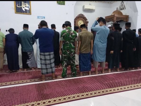 Pererat Silaturahmi Melalui Masjid, Kodim 1420/Sidrap Gencarkan Program Safari Subuh