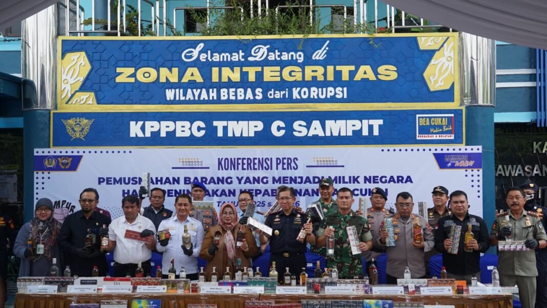 Perangi Barang Ilegal, Korem 102/Pjg dan Instansi Terkait Tingkatkan Sinergitas di Kalteng