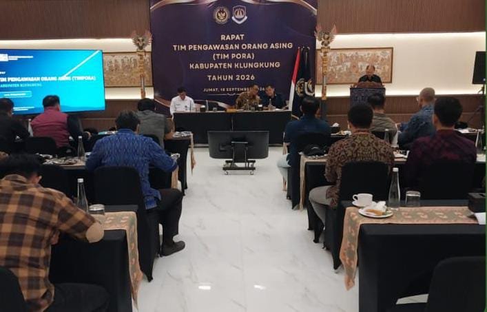 Antisipasi Pelanggaran Izin Tinggal, Tim PORA Klungkung Pererat Kerja Sama Antarinstansi