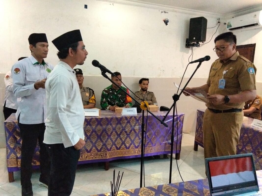 Harapan Babinsa untuk Anggota BPD Baru Desa Toyapakeh