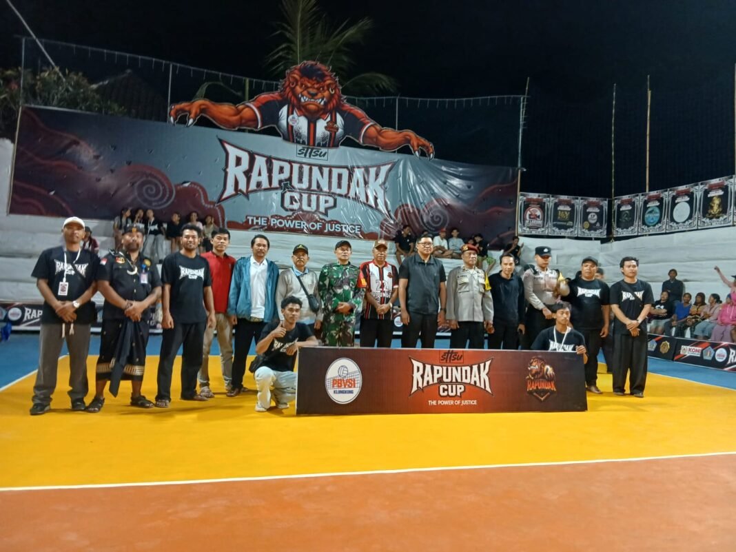 Kawal RAPUNDAK CUP I, Babinsa Serukan Keamanan dan Kejujuran Olahraga