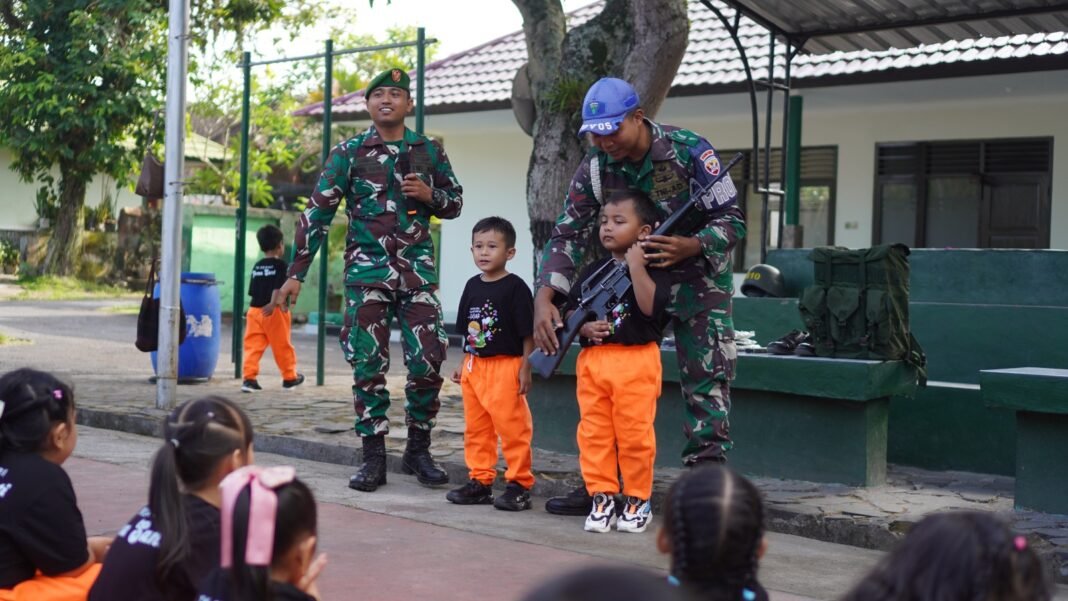 Pengalaman Seru Outing Class di Markas Kodim Klungkung