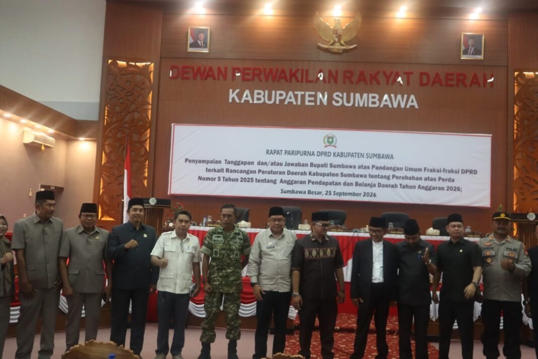 Sinergitas antara TNI dan Pemda Ditekankan dalam Paripurna DPRD