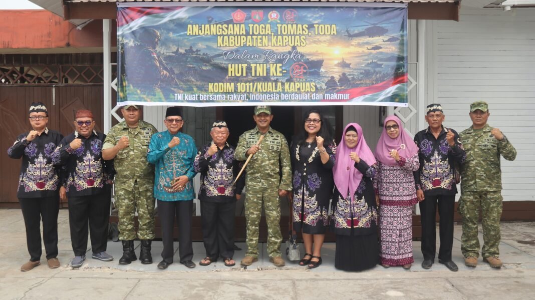 Perayaan HUT TNI ke-81: Anjangsana Dandim 1011/KLK