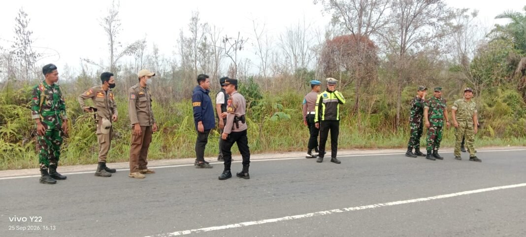 Patroli Gabungan TNI dan Polri Cegah Kebakaran Hutan