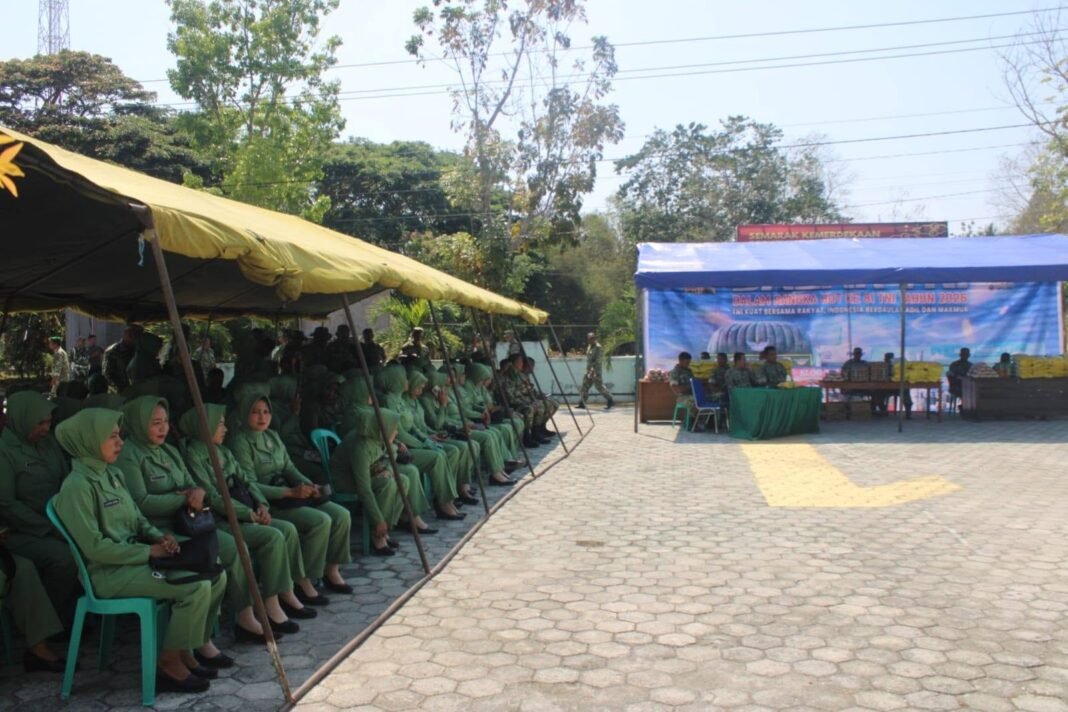 Memperingati HUT TNI ke-81, Kodim 1416/Muna Gelar Bazar untuk Masyarakat