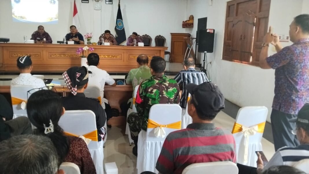 Agus Pande Memperkuat Kerjasama Pembangunan Melalui Rakor Desa