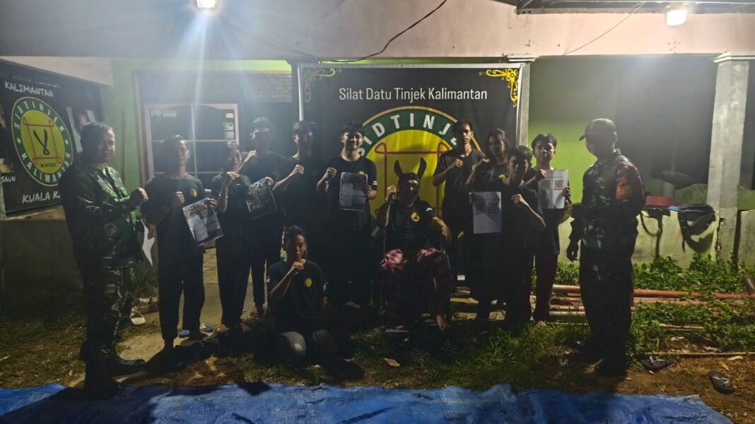 Sosialisasi TNI AD untuk Generasi Muda Dayak di Kapuas