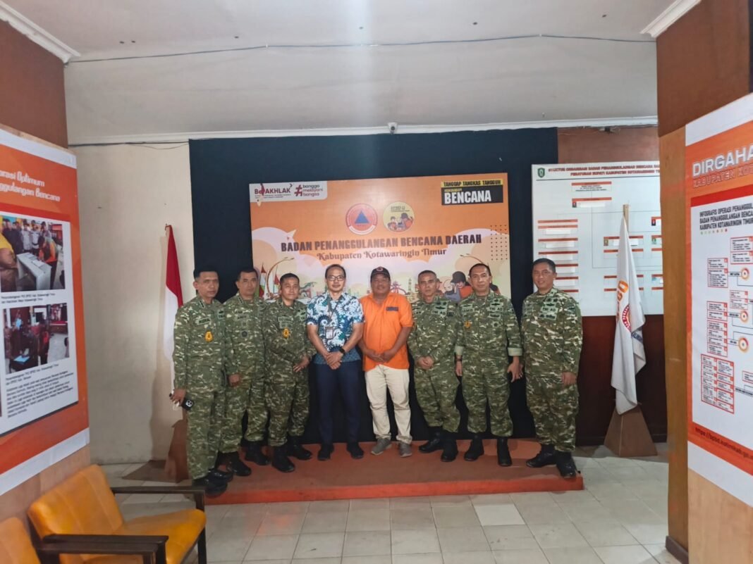 Kunjungan Pasis Dikreg LVI Sesko TNI Tekankan Pentingnya Pencegahan Kebakaran Hutan di Kotim