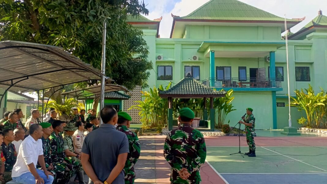 Cegah Kerugian Personel, Dandim Klungkung Sosialisasikan 5 Pilar Keselamatan Berkendara