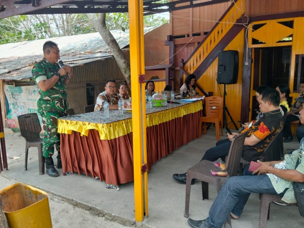 Danramil Likupang Bagikan Pesan Penting dalam Rapat Koordinasi Kecamatan
