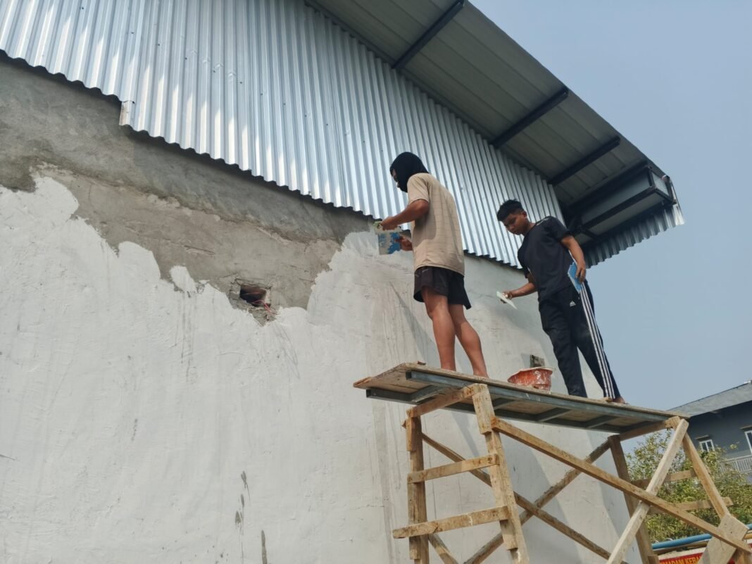 Pembangunan KDMP di Desa Corawali Dekati Penyelesaian, Pemantauan oleh Babinsa