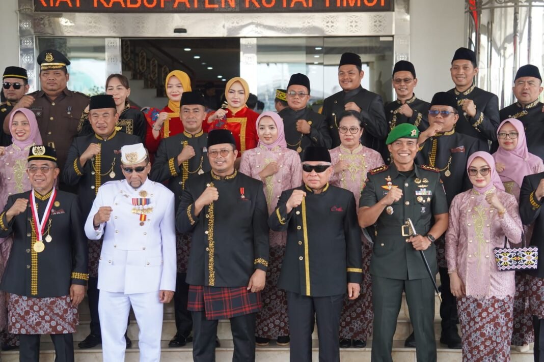 Danbrigif TP 32/Mangkalihat: Kebersamaan di Peringatan HUT Kutai Timur ke-27