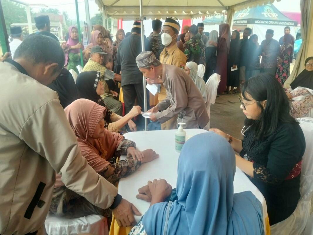 Kesehatan Masyarakat Jadi Fokus TMMD ke-130 di Desa Sumur Bandung