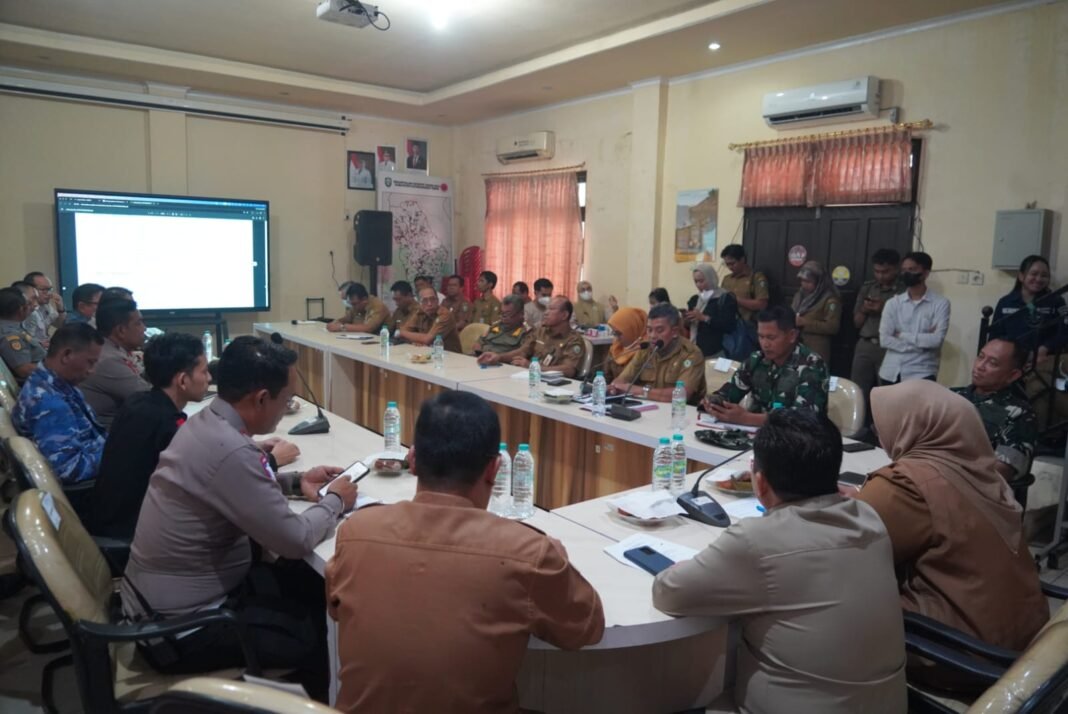 Korem 102/Pjg Persiapkan Kunjungan Kerja Menteri Kehutanan RI