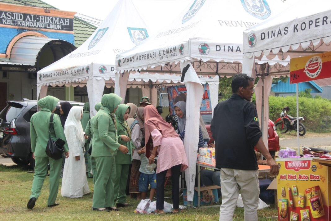Ruang Kreatif bagi UMKM di TMMD ke-130 Kota Bengkulu