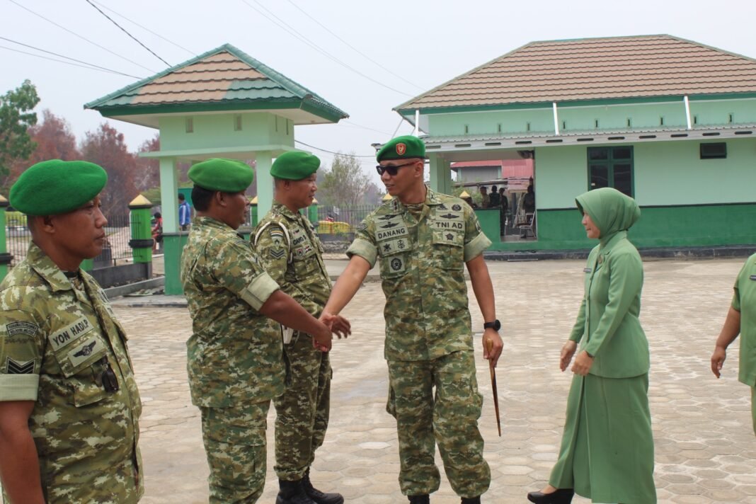 Kodim 1018/GMS Selenggarakan Kenaikan Pangkat Prajurit