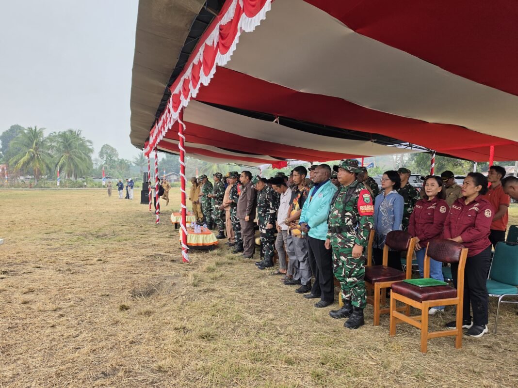 Kodim 1705/Nabire Memulai TMMD Ke-130 untuk Wujudkan Visi Kabupaten Nabire