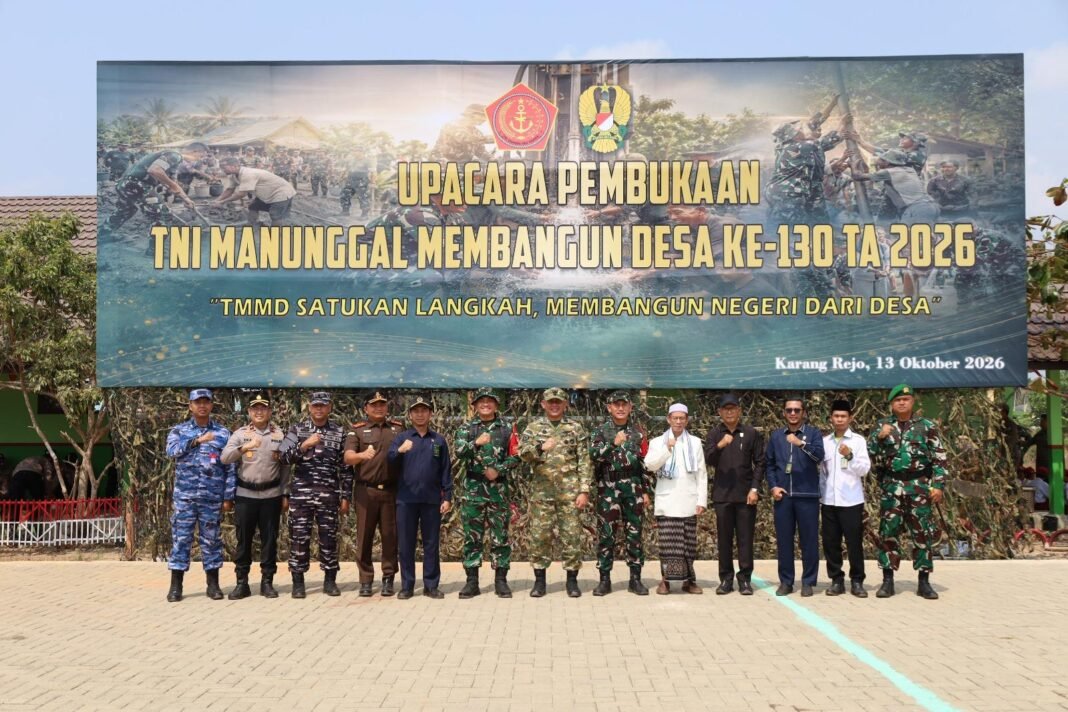 TMMD Ke-130 Diluncurkan, Fokus pada Pembangunan Infrastruktur di Tanah Laut