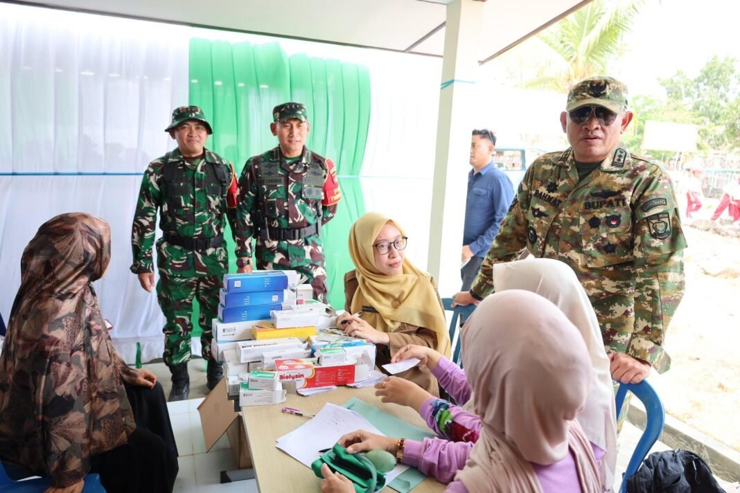 Pembukaan TMMD Ke-130: Sinergi TNI dengan Masyarakat Lewat Bazar dan Bakti Sosial