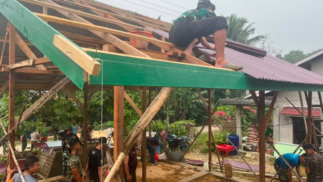 Pembangunan Rumah Bu Suhanim, Inspirasi Dari Program TMMD
