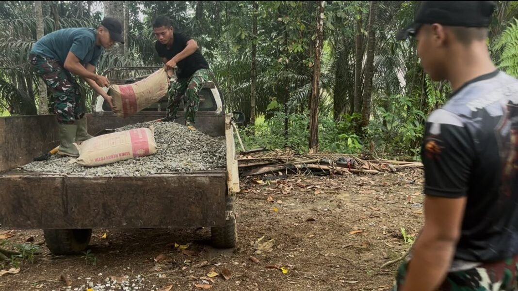 Keberhasilan TMMD Ke-130 Kodim 1210/Landak Melalui Kerjasama Tim