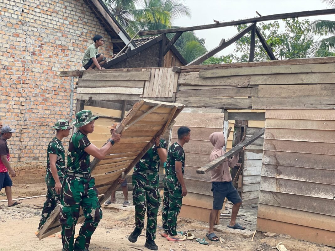 Peningkatan Kualitas Hunian: Program TMMD ke-130 untuk Gianto