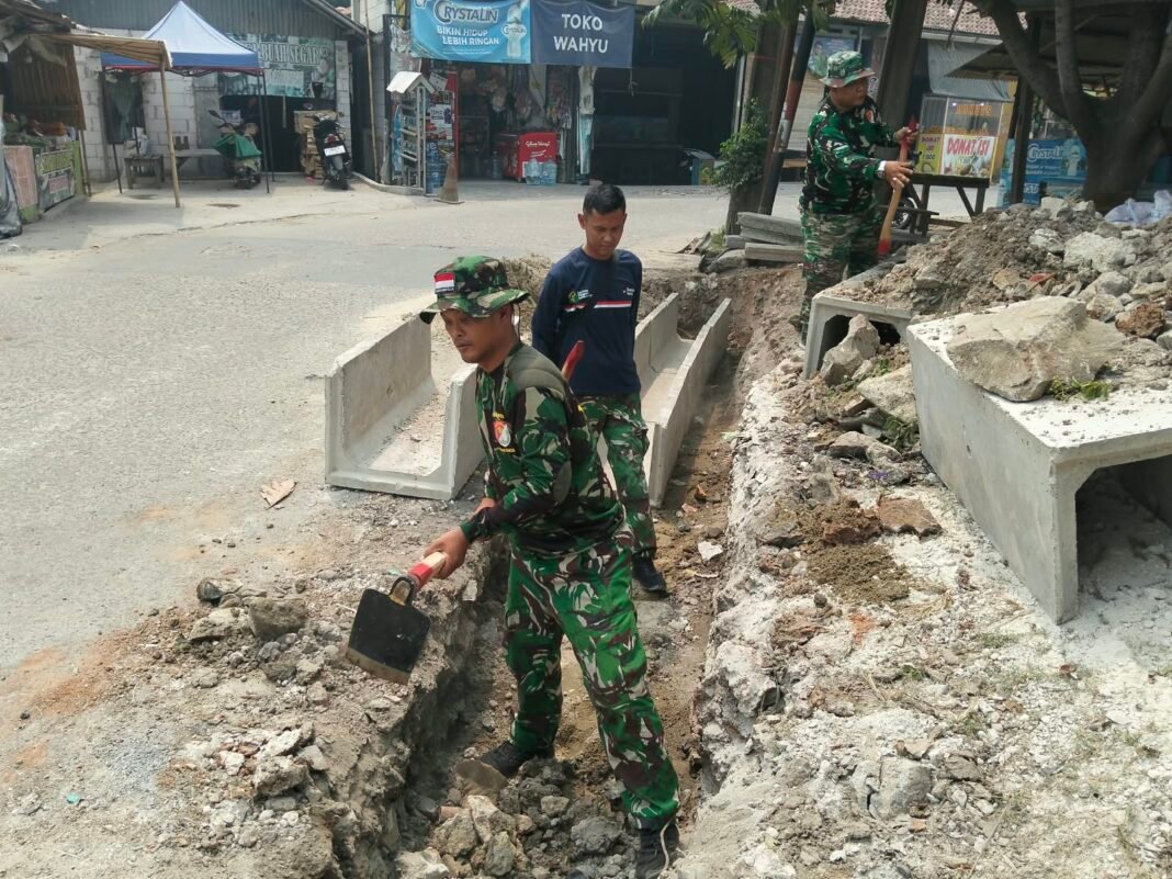 TMMD ke-130: Membangun Drainase untuk Kenyamanan Masyarakat