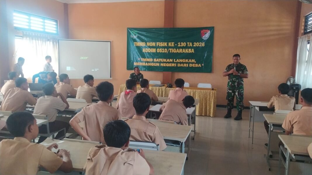 TMMD ke-130: Membangun Karakter Siswa di Tangerang