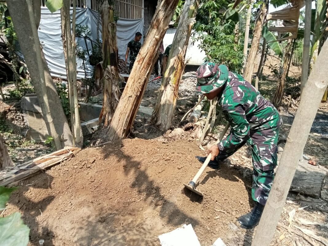 Proyek TMMD Tulungagung: Pembangunan Rumah Layak untuk Suparlan Dimulai