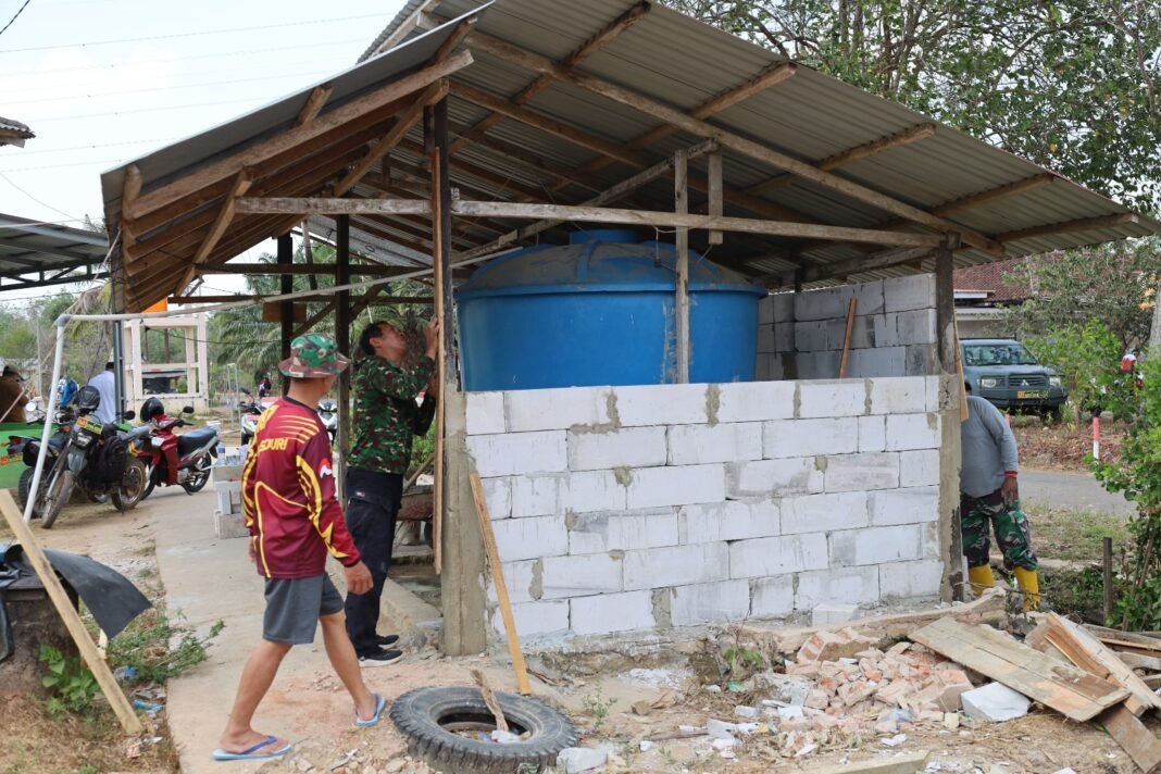 Satgas TMMD Berikan Sentuhan Baru pada Mushola Istiqomah