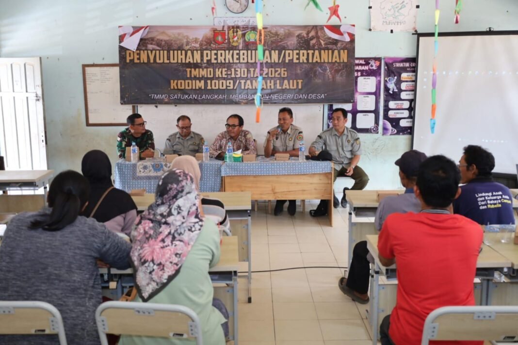 Kesadaran Lingkungan Ditingkatkan Melalui Penyuluhan Kehutanan TMMD ke-130