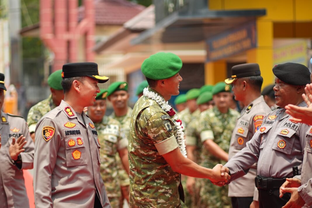 Kolonel Agussalim Tuo Kunjungi Polres Kutim untuk Ciptakan Kerjasama Optimal