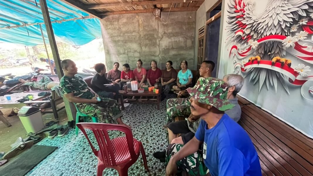 Sinergi TNI dan Warga dalam Program TMMD di Nahaya Temiang